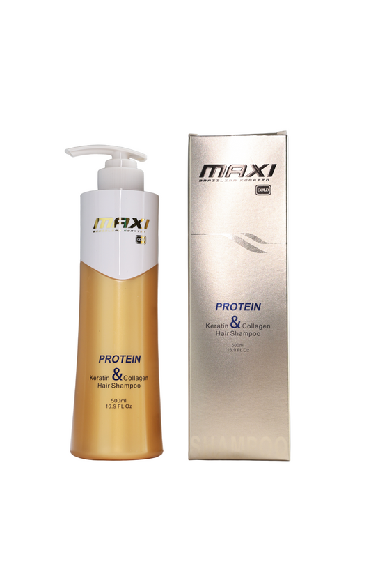 Maxi Gold - Keratin & Collagen Shampoo