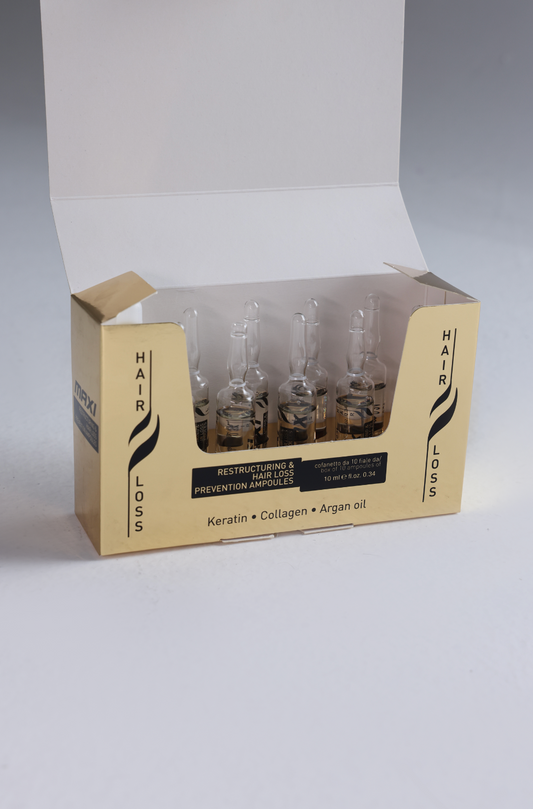 Maxi Gold - Restructuring & Hair Loss Prevention Ampoules