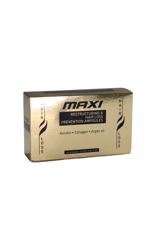 Maxi Gold - Restructuring & Hair Loss Prevention Ampoules